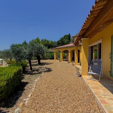 Villa Callas, piscine, calme et vue panoramique Extérieur photo