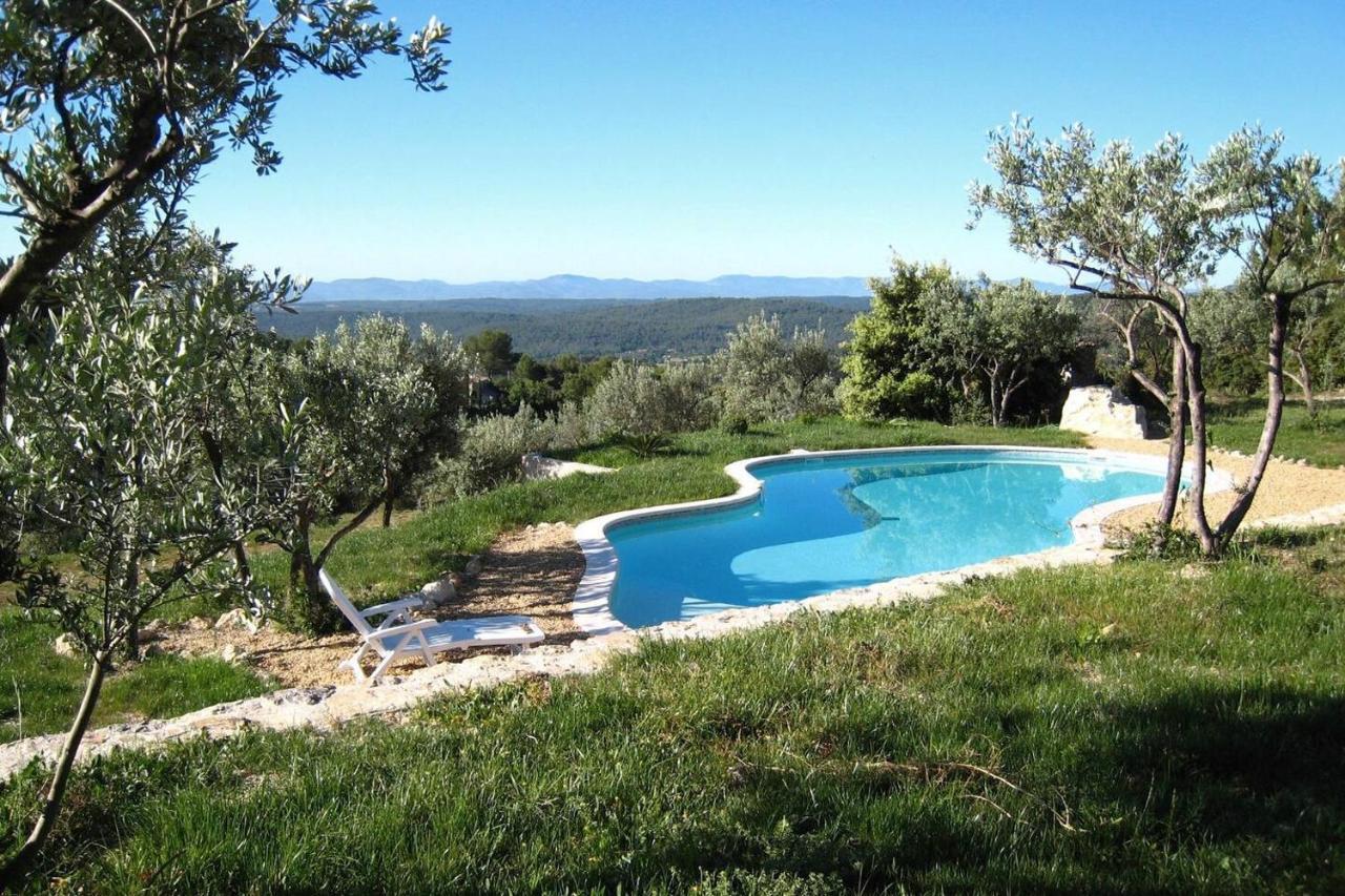 Villa Callas, piscine, calme et vue panoramique Extérieur photo